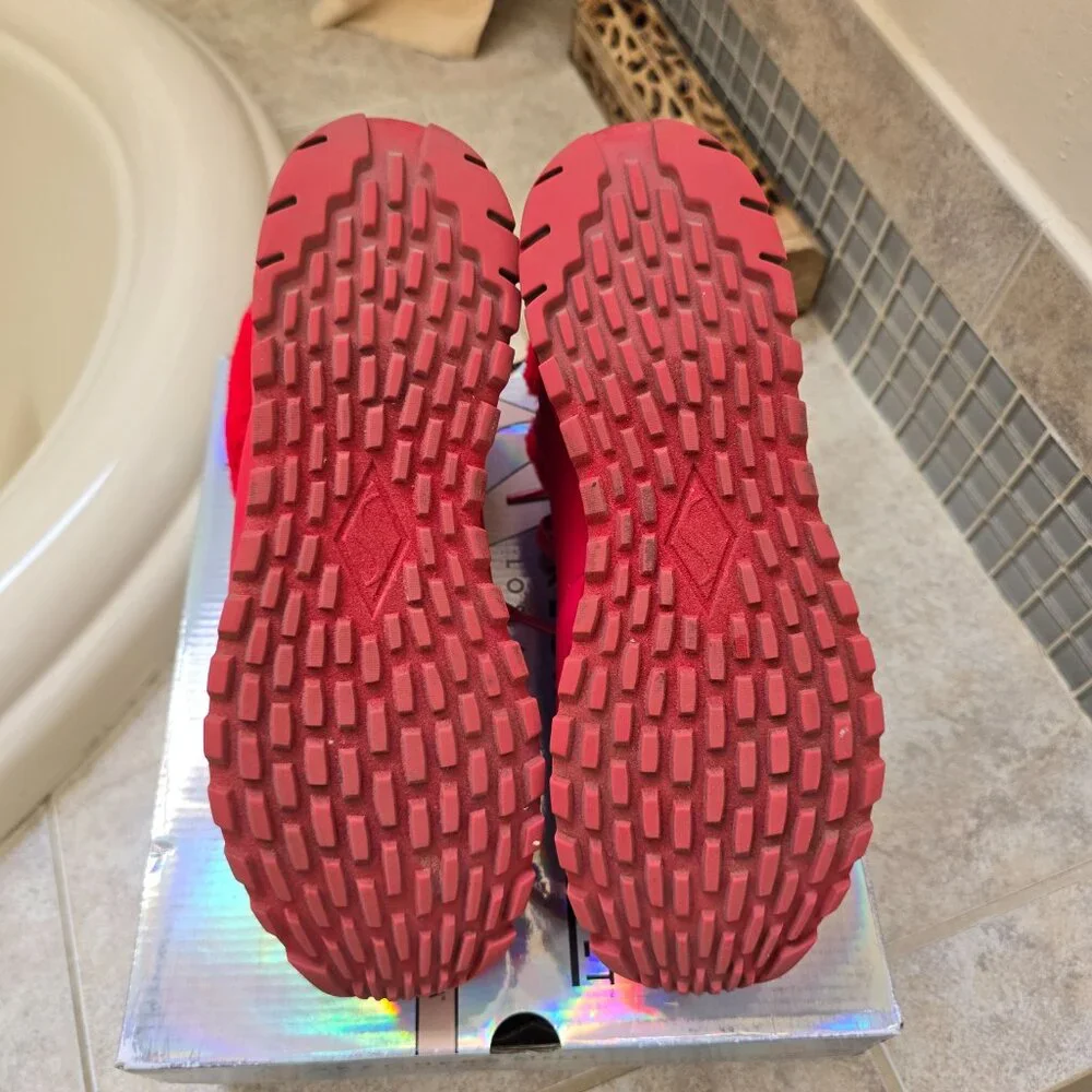 Skechers Red Ankle booties Size 10 - Picture 5 of 5